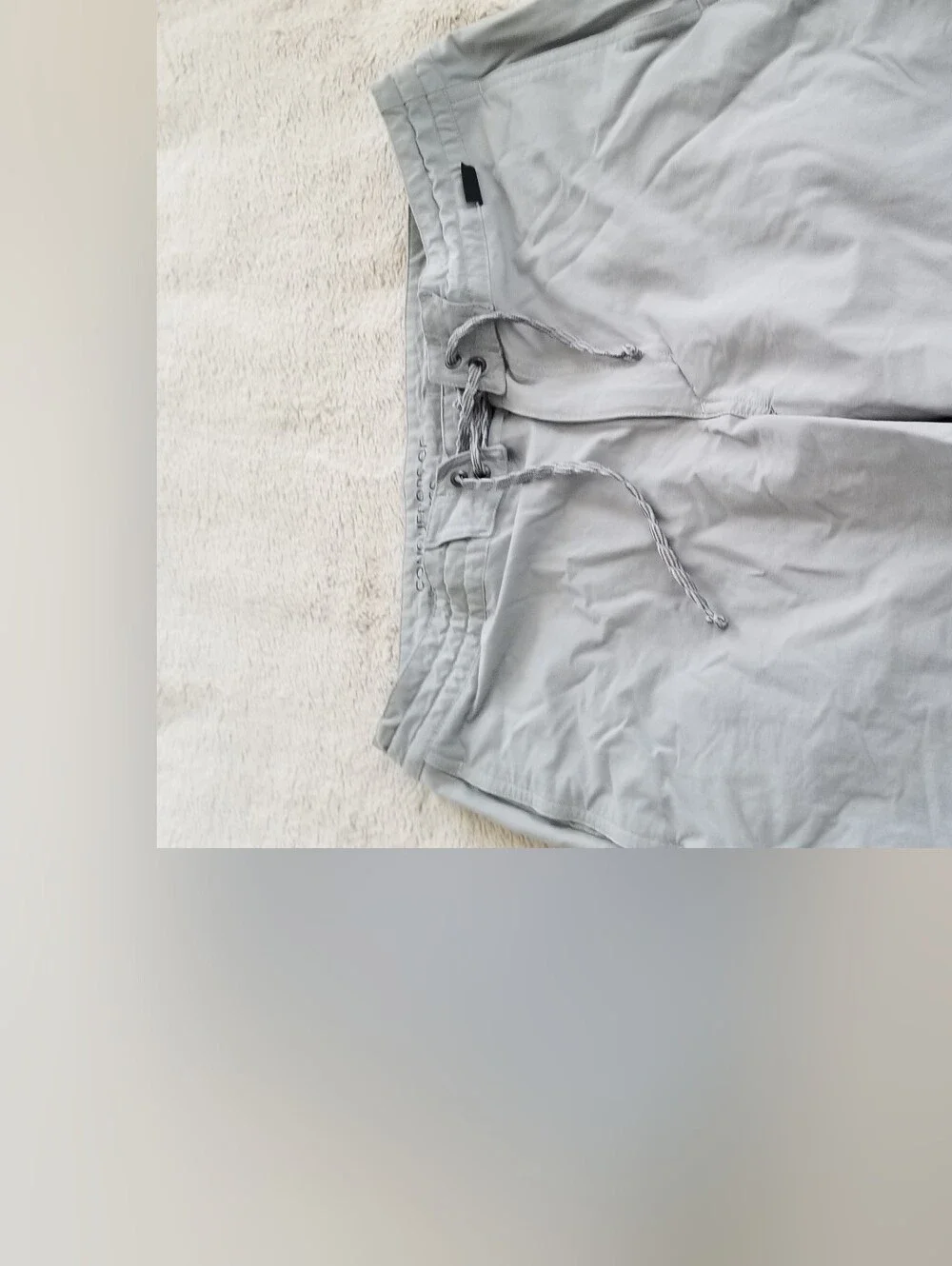 Patagonia Mens 32 Conquerors Of The Useless Gray Wavefarer Boardshorts